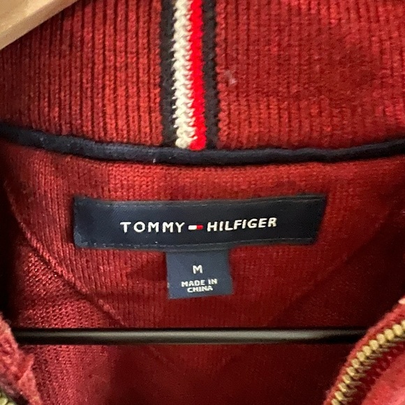 Tommy Hilfiger Men’s Quarter-Zip Sweater - Picture 3 of 3